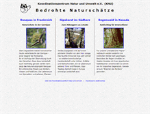 Tablet Screenshot of naturschatz.org
